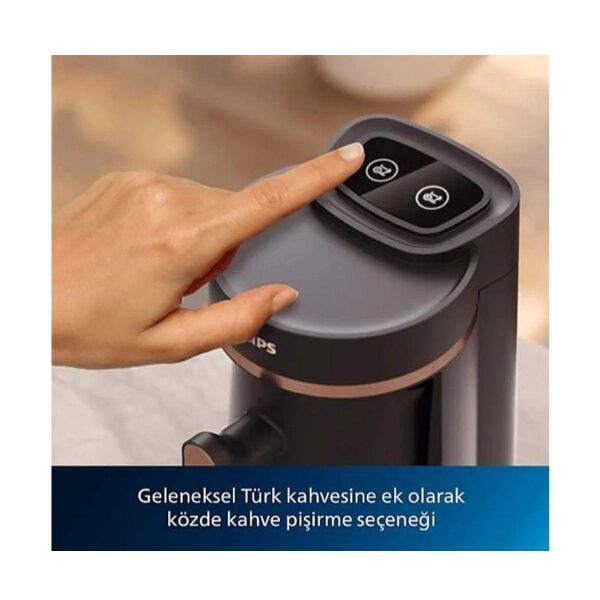 Philips HDA150/61 Türk Kahve Makinesi-Gri