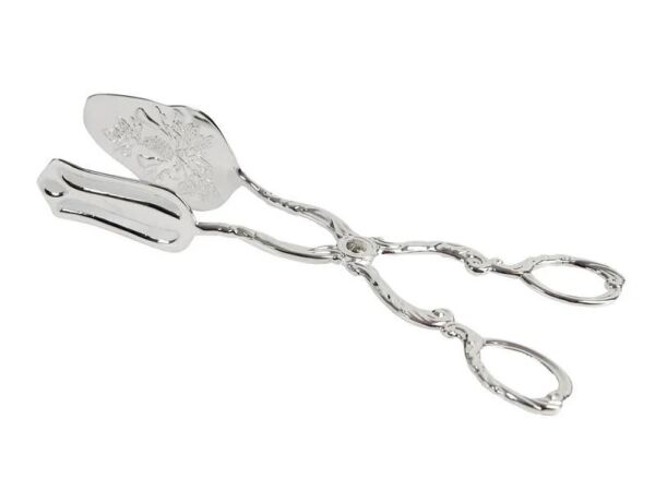 Porland Gümüş Kaplama Kek Maşası 23cm