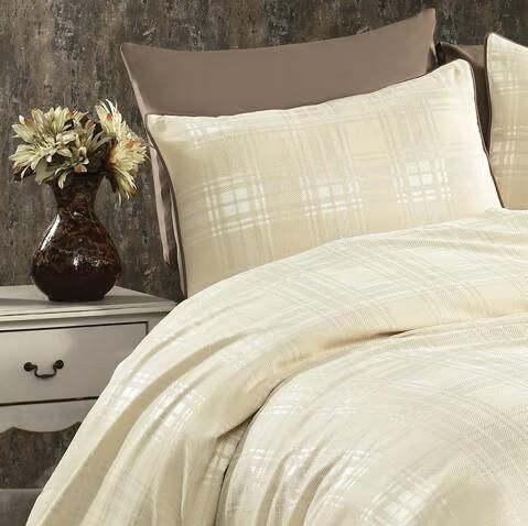 Nazik Home Elite 4 Mevsim Pike Takımı Bej Tek Kişilik