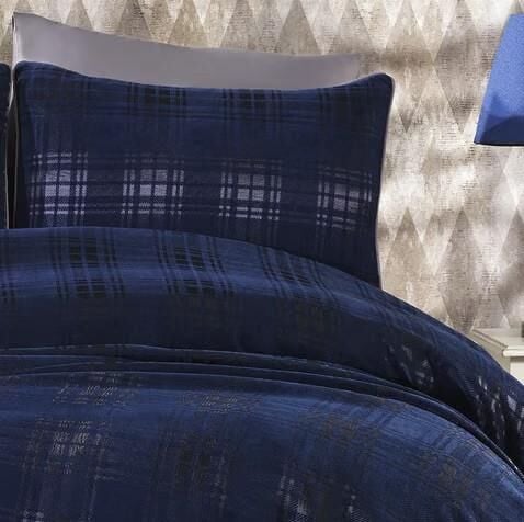 Nazik Home Elite 4 Mevsim Pike Takımı Lacivert Tek Kişilik