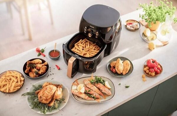 Philips Airfryer XXL HD9867/90 Premium Fritöz Siyah