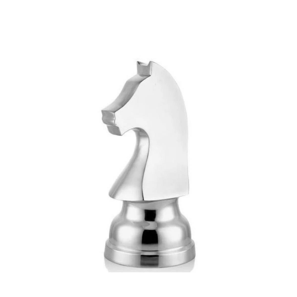 Lamedore Chess Knight Nickel 25x52 Cm