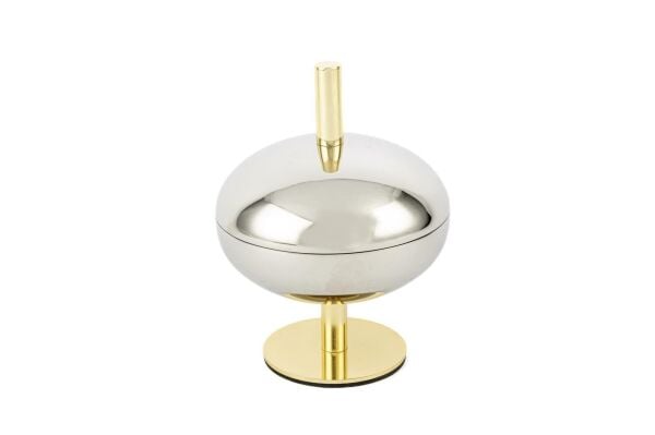 Mikasa Moor Gold Silver Kapaklı Metal Kase 14x19cm
