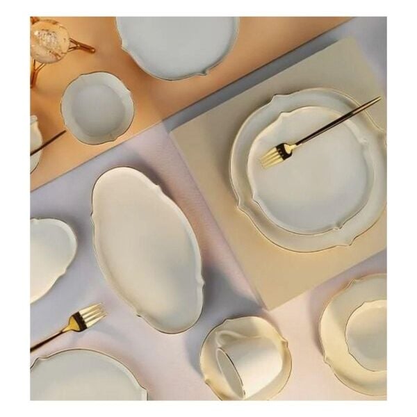 Aryıldız Sc Lavinia Gold Kahvaltı Takımı 32 Parça