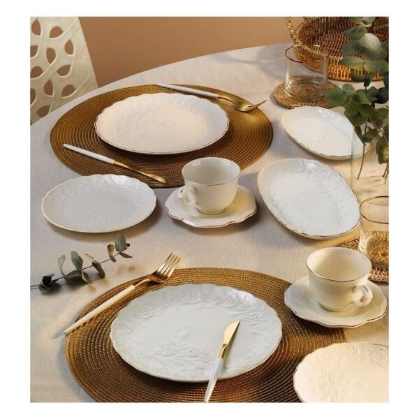 Aryıldız Sc Bella Kahvaltı Takımı Gold 32 Parça
