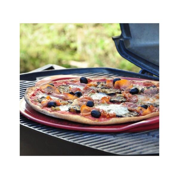 Emile Henry Pizza/Fırın Kabı Yuvarlak  40 cm Siyah