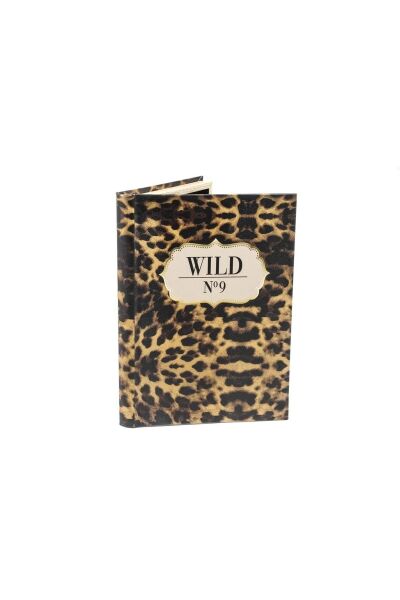 Mikasa Moor Leopar Desen Kitap Kutu 35 x 24 x 3 cm