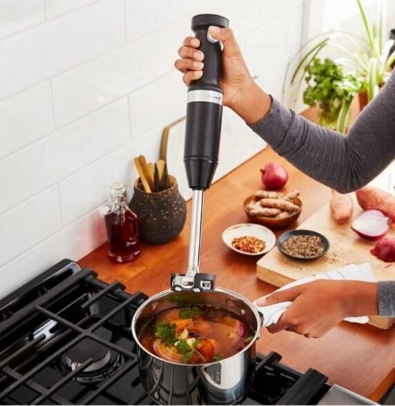 KitchenAid 5KHBBV53EBM Kablosuz El Blenderı