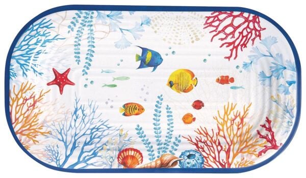 Easy Life Melamin Oval Sunumluk 40 x 23 cm