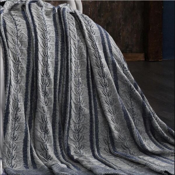 Nazik Home Azra Dantelli Nevresim Takımı Triko Battaniye 7 Parça Seti Beyaz Çift Kişilik