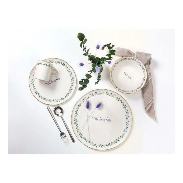 Ruby Made Of Joy 16 Parça 4 Kişilik Yemek Takımı