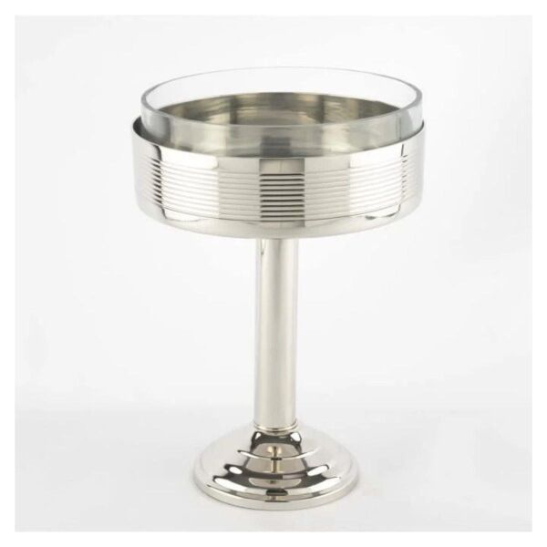 Mikasa Moor Platin Cam Ayaklı Meyve Kasesi 21x30cm