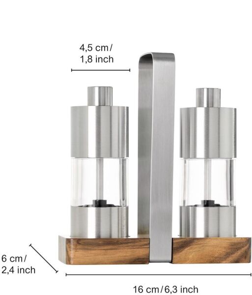 Adhoc Manage Classic Tuz Ve Biber Değirmen Seti