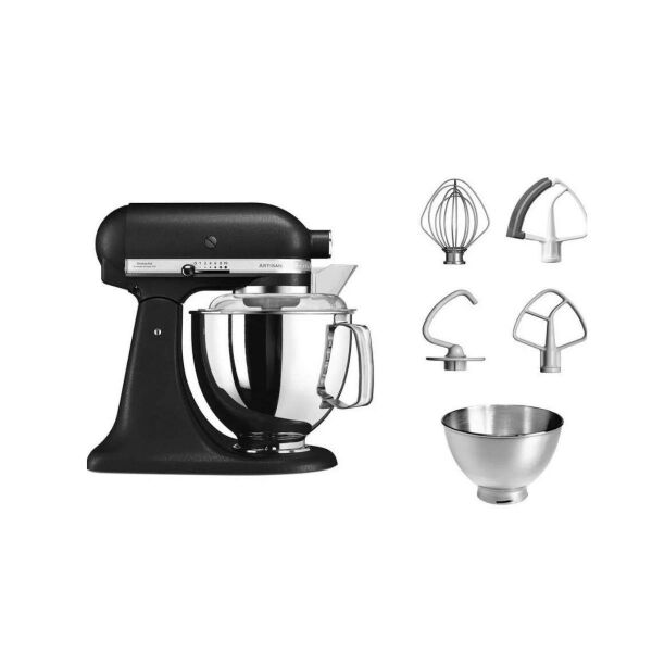 Kitchenaid Artisan 4,8 L Stand Mikser 5KSM175PS Cast Iron Black-EBK