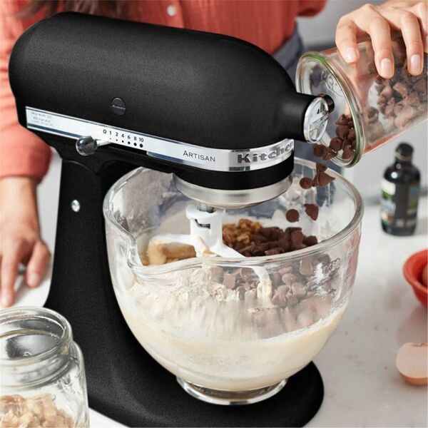 Kitchenaid Artisan 4,8 L Stand Mikser 5KSM175PS Cast Iron Black-EBK
