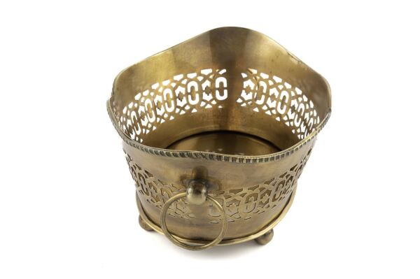 Mikasa Moor Antik Gold Oval Kulplu Kase 22x16x10cm