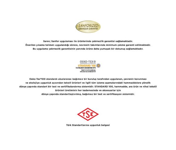 Sarev Sensal Saten Nevresim Takımı Çift Kişilik 4 Yastık İndigo