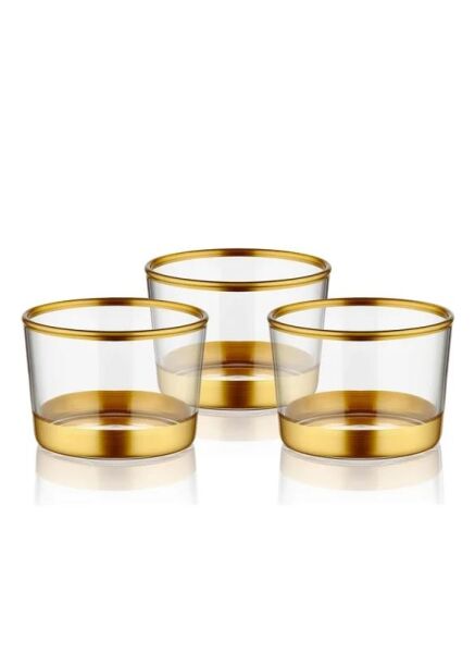 The Mia Glam Kase Gold 3'lü set