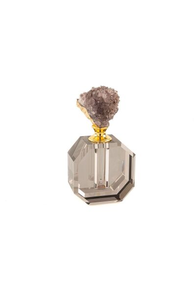Mikasa Moor Gold Grey Parfüm Şişesi 6 x 13 cm