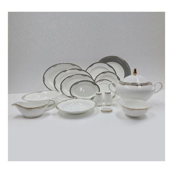 Evaliza Versailles Altın 60 Parça Yemek Takımı