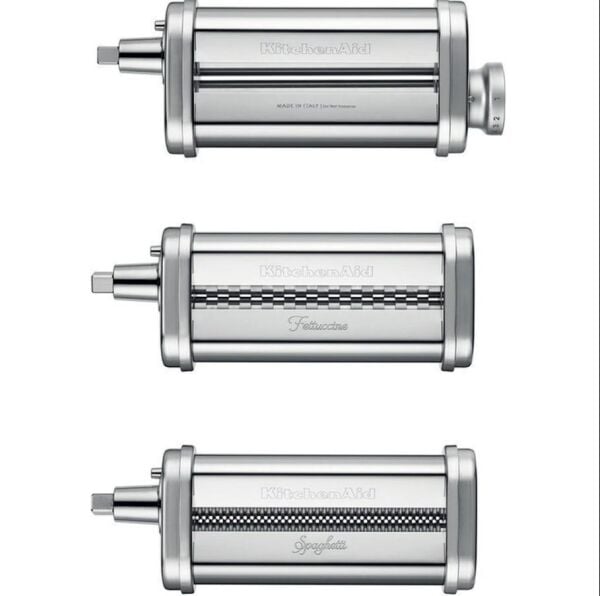 KitchenAid 5KSMPRA 3 Parçalı Makarna Silindiri ve Kesici Aksesuar