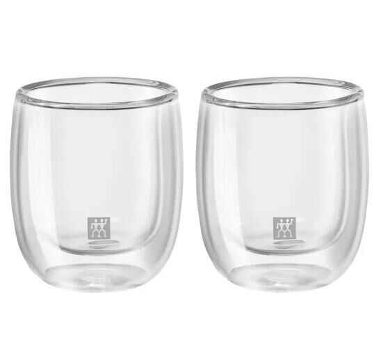 Zwilling 395000750 Çift Camlı 2'li Espresso Bardağı