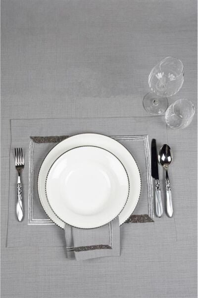 Mikasa Moor Karmen Gri Amerikan Servis 6'Iı 40x50