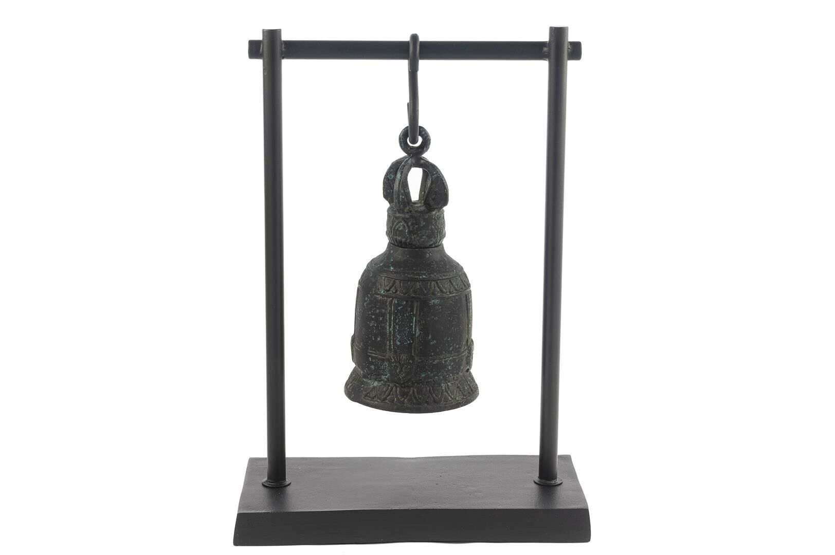 Mikasa Moor Mat Siyah Çan Dekor Obje 29x44x13cm