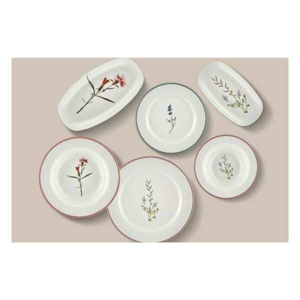 Roy King Lavander Colours 26 Prç Porselen Yemek Takımı