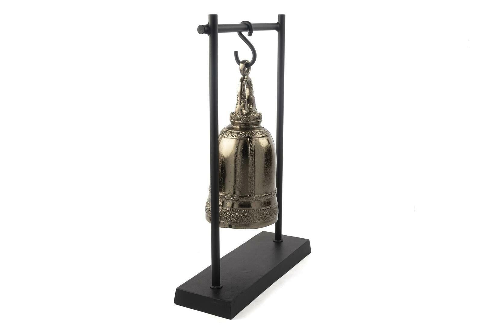 Mikasa Moor Gold Siyah Çan Dekor Obje 37x13x56cm