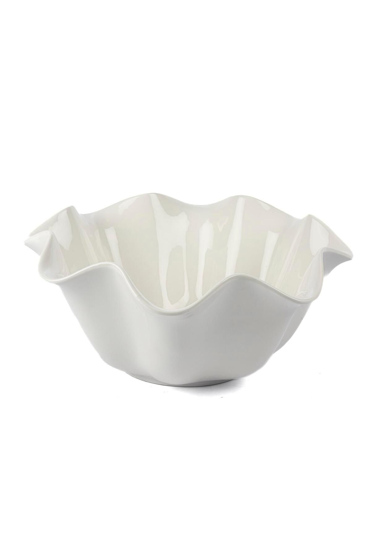 Mikasa Moor Beyaz Pors Kase 37x15cm