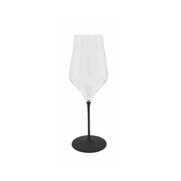 Wanelli Wn1173 Ballet Siyah Ayklı Büyük Su Bardak 6'lı 520 ml