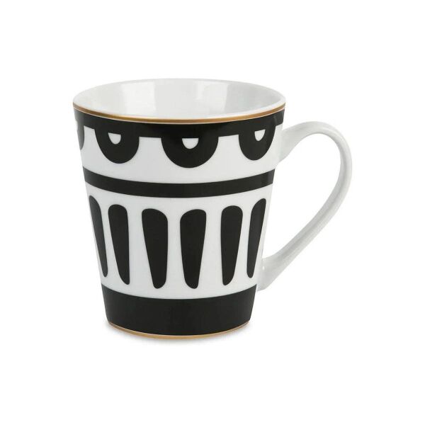 Baci Milano Optıcal Mug no:2 Siyah Beyaz