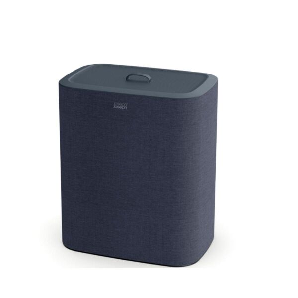 Joseph Joseph Tota 90 L Trio 3 Bölmeli Çamaşır Ayırma Sepeti-Siyah