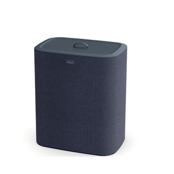 Joseph Joseph Tota 90 L Trio 3 Bölmeli Çamaşır Ayırma Sepeti-Siyah