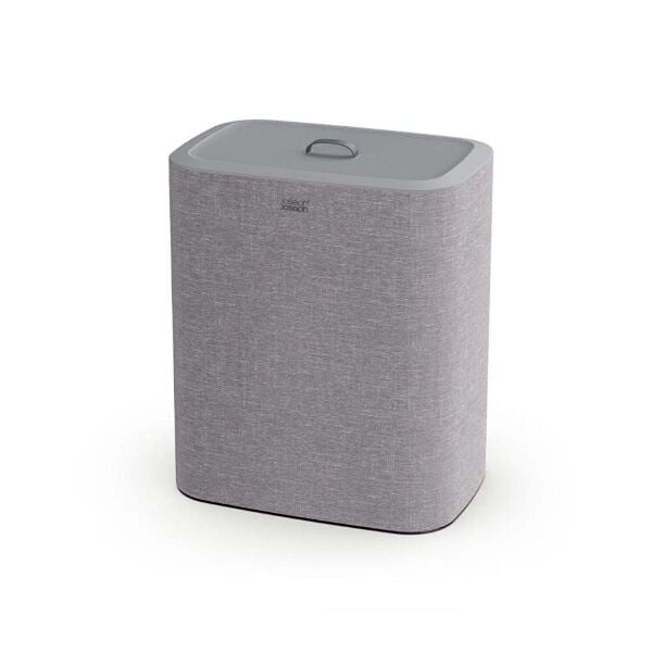 Joseph Joseph Tota 90 L Trio 3 Bölmeli Çamaşır Ayırma Sepeti-Gri