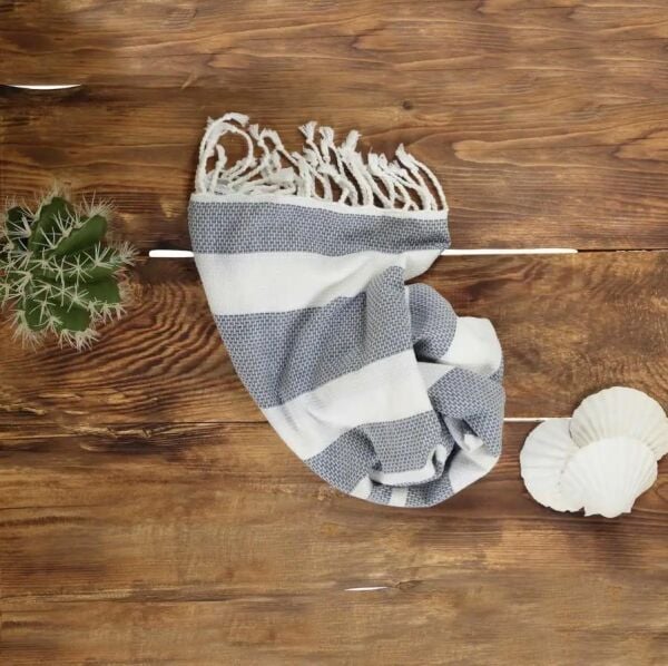 Sarev Marcia Plaj Havlusu Mavi 80X160