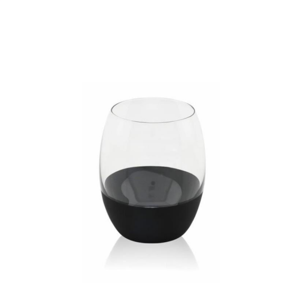 Wanelli Wn1177 Ballet Siyah Su Bardak 6'lı 350 ml
