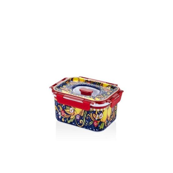 Lamedore Flavor Küçük Dikdörtgen Saklama Kabı 18,5x14x10cm