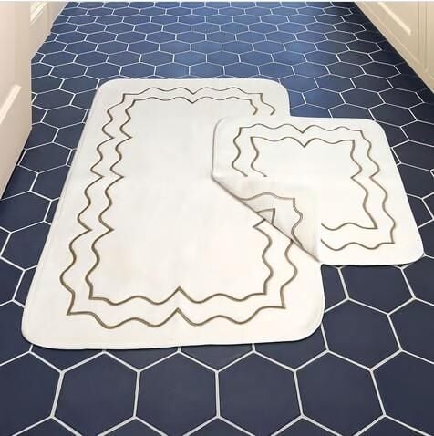 Nazik Home Helena 2'li Paspas Seti Vizon 70X120