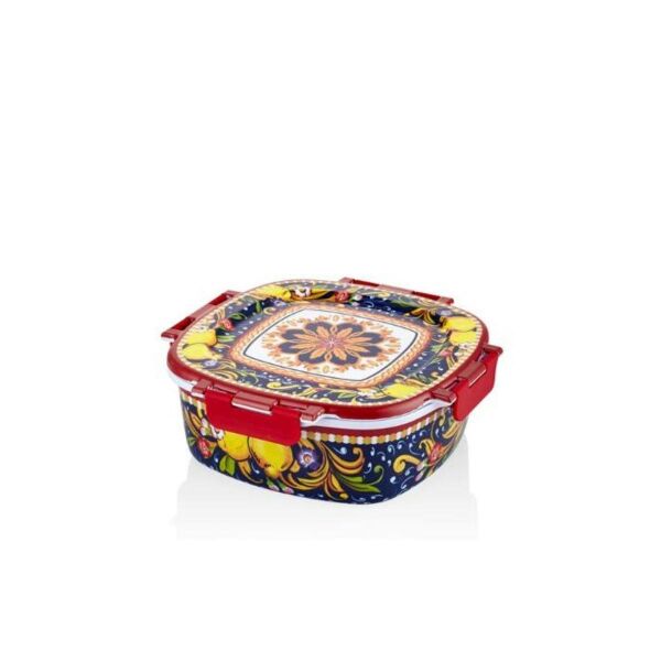 Lamedore Flavor Büyük Kare Saklama Kabı 22,5x22,5x8cm