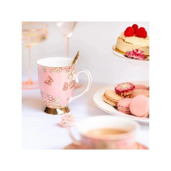 Cristina Re Teacup Saucer Enchanted Butterfly