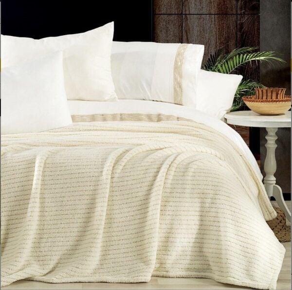 Nazik Home Dora Yatak Seti Krem CK