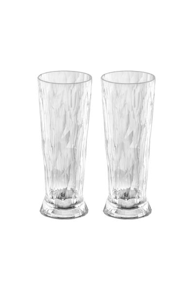 Koziol Superglass 500 Ml Şeffaf 2li Set