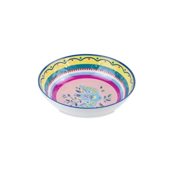 Baci Milano Mamma Mia 6lı Kuş Desenli Kase Seti 23cm