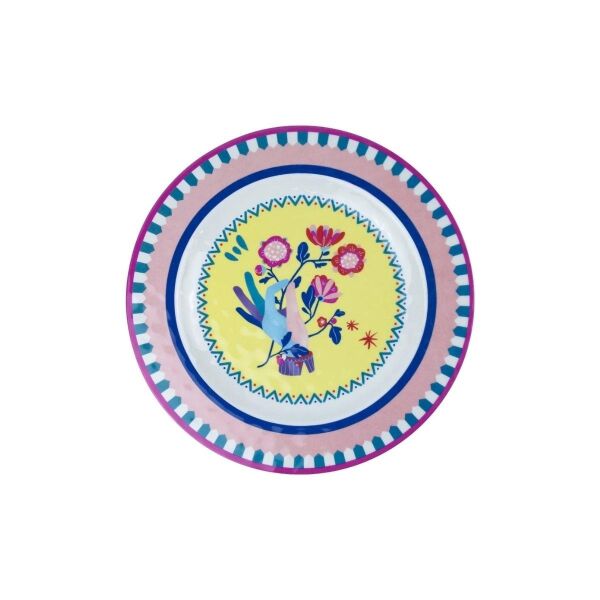 Baci Milano Mamma Mia 6'lı El Desenli Servis Tabağı Seti 28 cm