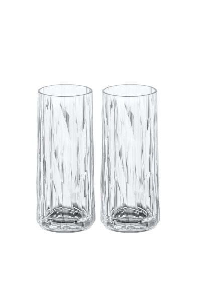 Koziol Superglass 250 Ml 2li Set No:3 Su Bardağı Şeffaf