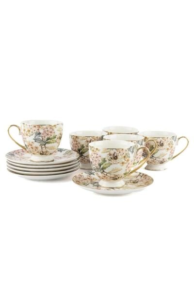 Mikasa Moor Floral Land 6lı Çay Fincanı Seti 200cc