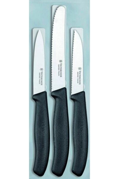 Victorinox 6.7113.3 Soyma Bıçak Seti Siyah