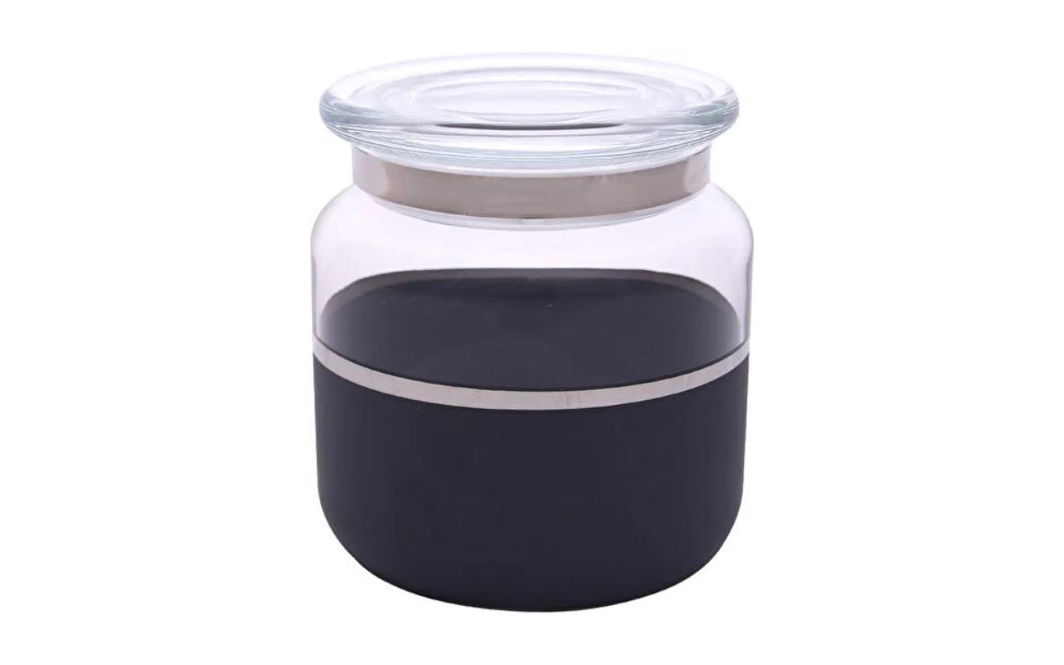 Decorium M06306-Ab Kavanoz 10 x 10 Cm Vision Black